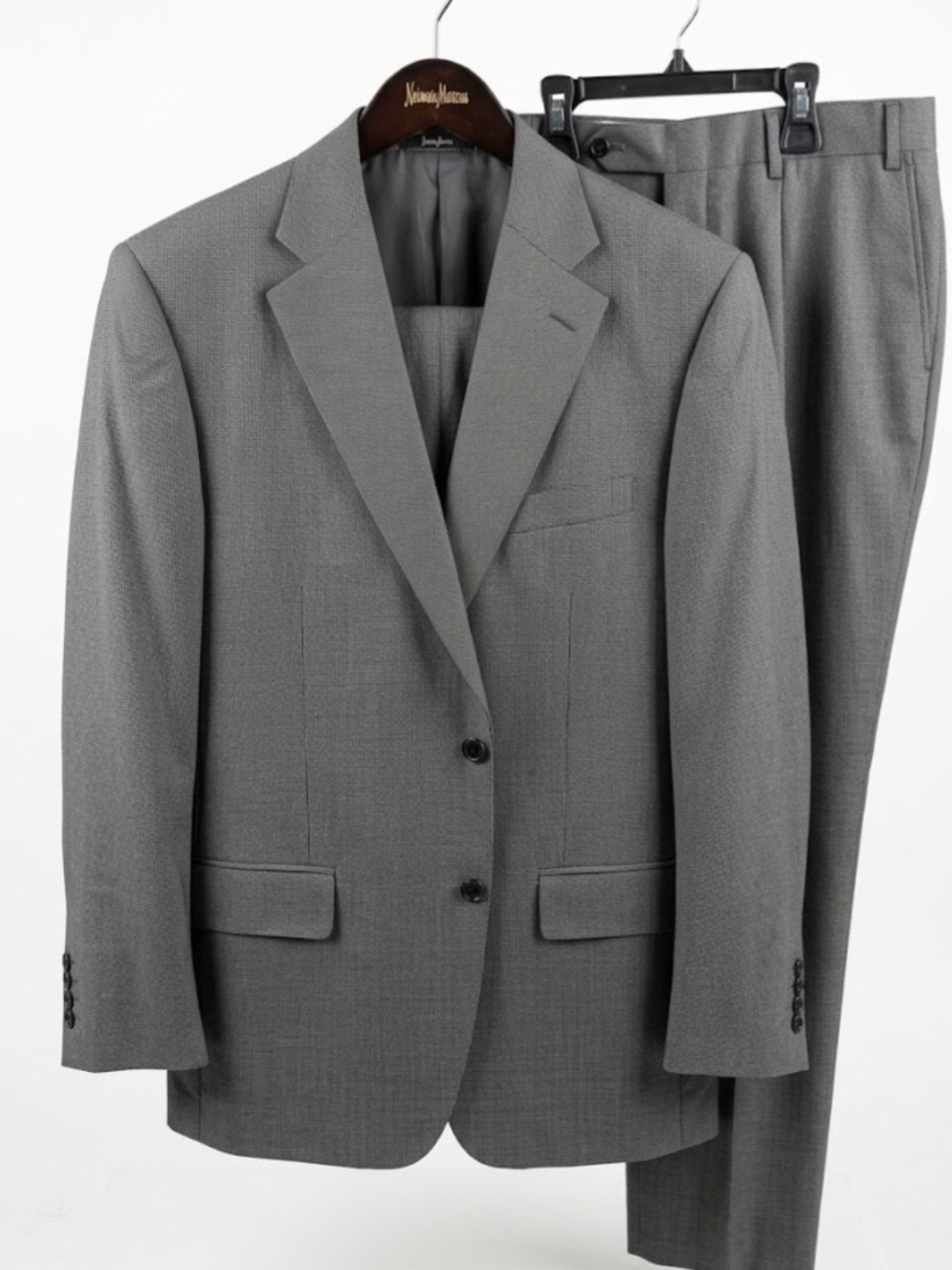 Canali Gray Two-Piece Men's Suit